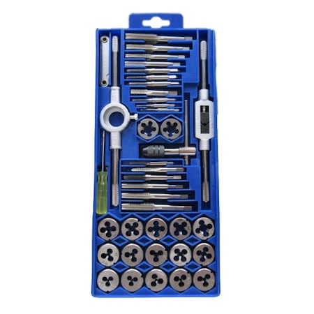 Eagle Cutting Tools M3.0XM12.0 CARBON STEEL TAP/DIE SET T&DS-CS-3M-12M